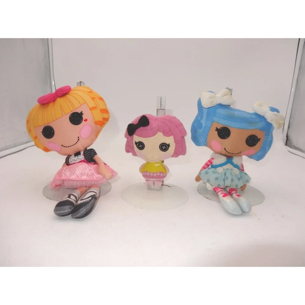 Lalaloopsy Misty Mysterious Mittens and Fluff N Stuff and Crumbs Cugar Cookie